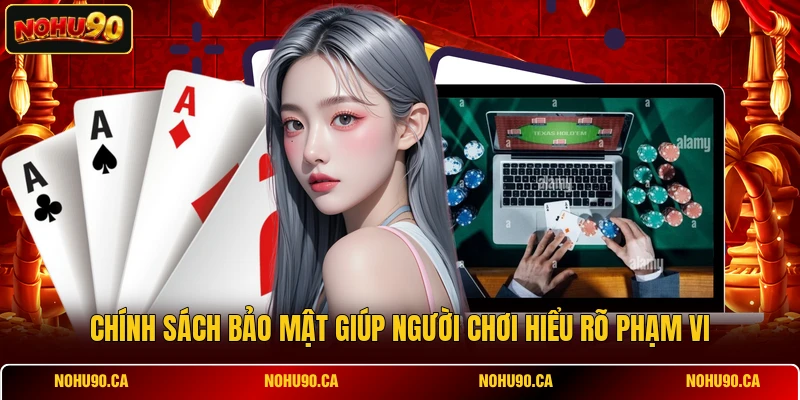 Chính sách bảo mật giúp người chơi hiểu rõ phạm vi